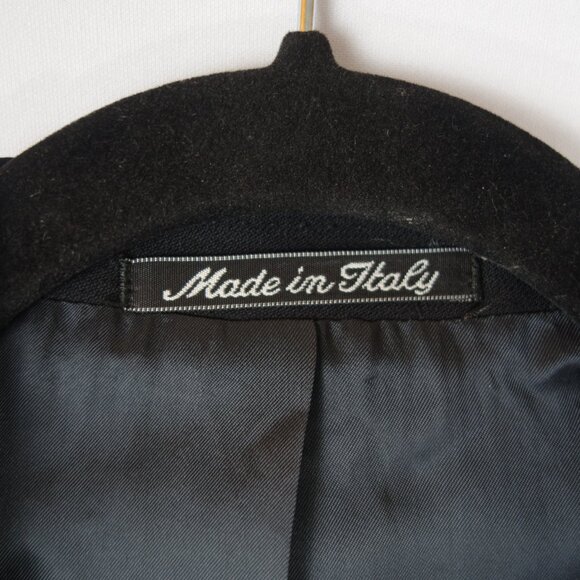 Vintage Mani by Giorgio Armani Double-Breasted Virgin Wool Blazer, Size 40 - Picture 7 of 12